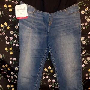 Ingrid & Isabel Maternity Denim Blue Jeggings